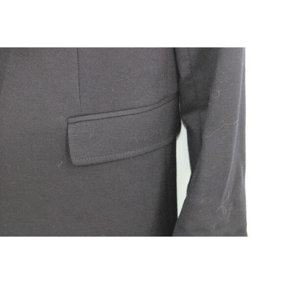 J. Crew Schoolboy Wool Stretch Blazer in Navy Style 03171 Size 8 Gold Buttons - Picture 5 of 9